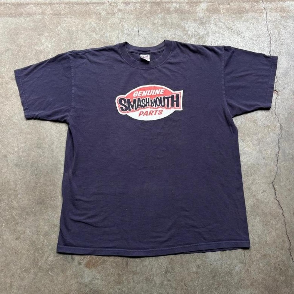 Vintage genuine parts SmashMouth navy blue band tee   Mens Size XL